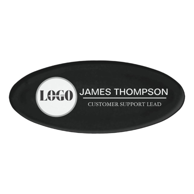 Badge D'identification Équipement de logo personnalisé pour l'employé de  (Devant)