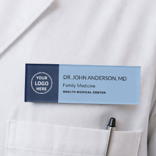 Badge D'identification Étiquette de nom de clinique médicale de soins de