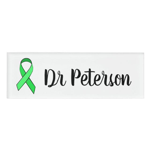 Badge D'identification Étiquette de nom de docteur personnalisée LLMD (Devant)