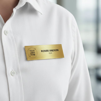 Badge D'identification Étiquette nominative de propriétaire de société | 