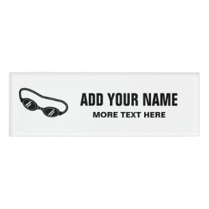 Badge D'identification Étiquette nominative magnétique personnalisée pour