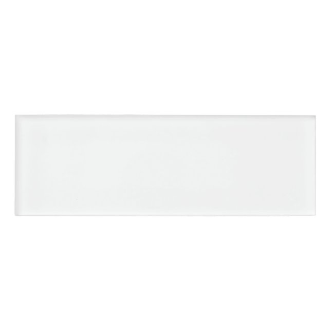 Badge D'identification Étiquette nommée (Devant)