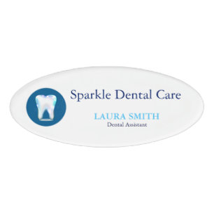 Badge D'identification Étiquette nommée magnétique de personnel des