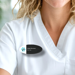 Badge D'identification Étiquettes nominatives pour le personnel des servi