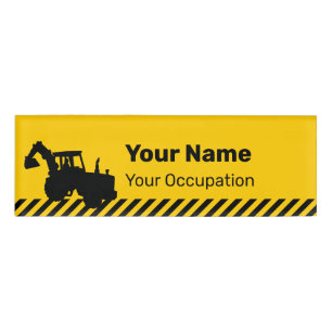 Badge D'identification Excavateur