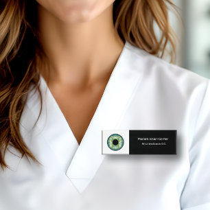 Badge D'identification Eye Doctor Vision Center Nom du personnel Balises