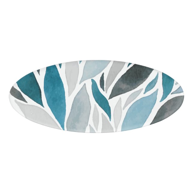 Badge D'identification feuille d'arbre (Devant)