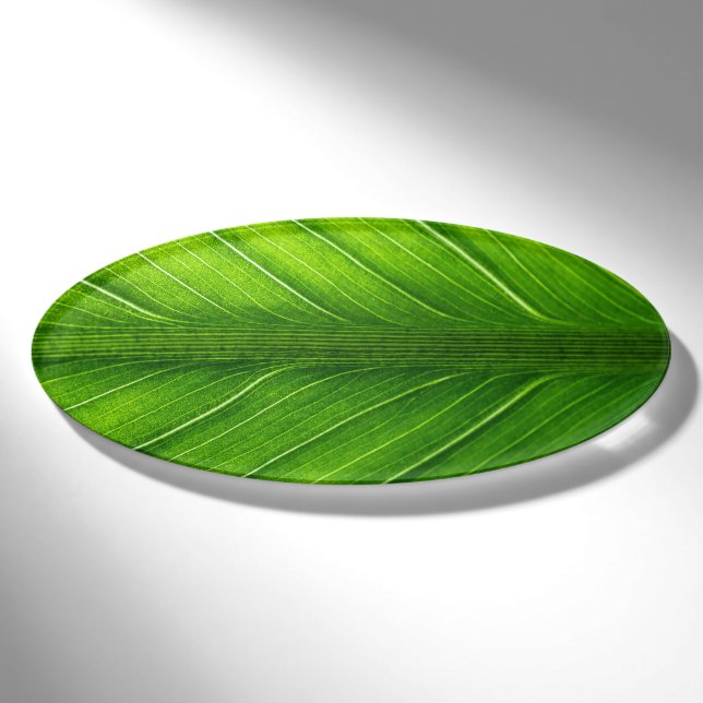 Badge D'identification Feuille verte (Devant)