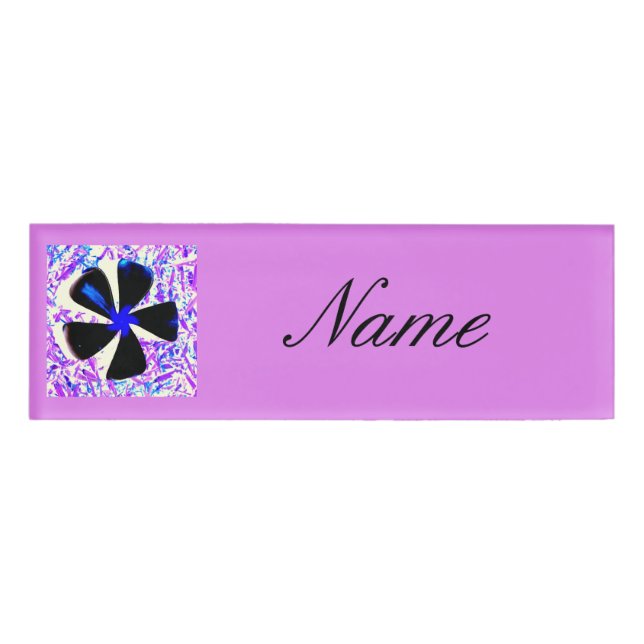 Badge D'identification Fleur de roue à 5 pétales Thunder_Cove (Devant)