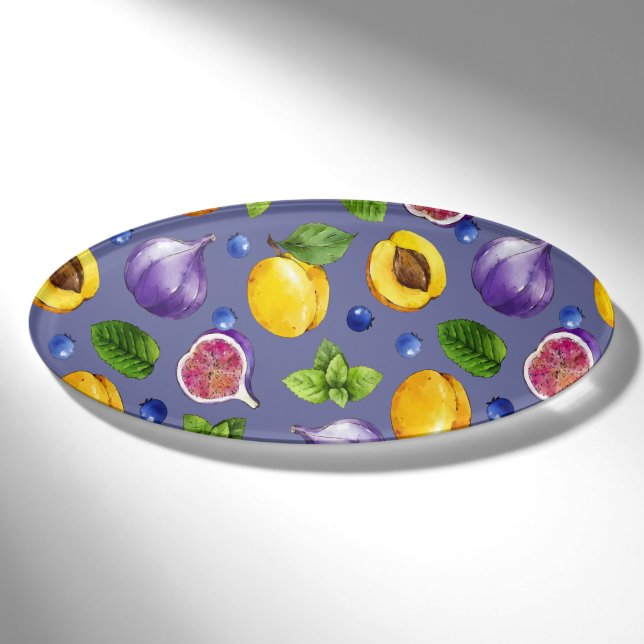 Badge D'identification Fruits d'été (Devant)