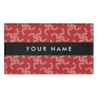 Garland de Noël, Rouge, Votre nom, Personnaliser