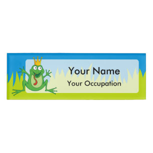 Badge D'identification Grenouille