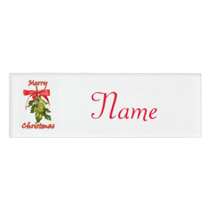 Badge D'identification gui de Joyeux Noël