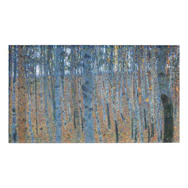 Badge D'identification Gustav Klimt Beech (Devant)