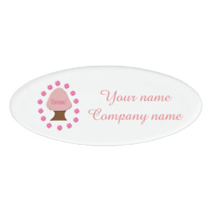 Badge D'identification Hanami japonais cerisier personnalisé
