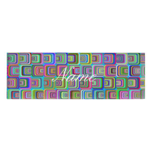 Badge D'identification Hippie Super de style psychédélique Thunder_Cove