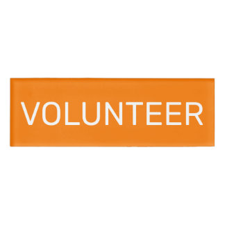 Badge D'identification Identification des volontaires sur Orange