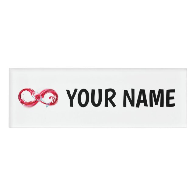 Badge D'identification Infinity (Devant)