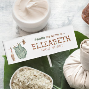 Badge D'identification Infirmière étudiante Médecin Hôpital de sage-femme