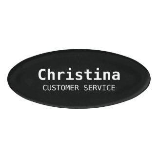 Badge D'identification Insigne de nom | Personnel salarié