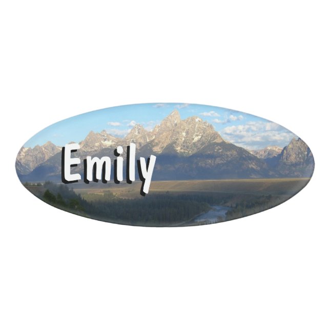 Badge D'identification Jackson Hole Mountains (Grand Teton National Park) (Devant)