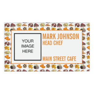 Badge D'identification Jamaican Foods Caribbean Restaurant Chef Server