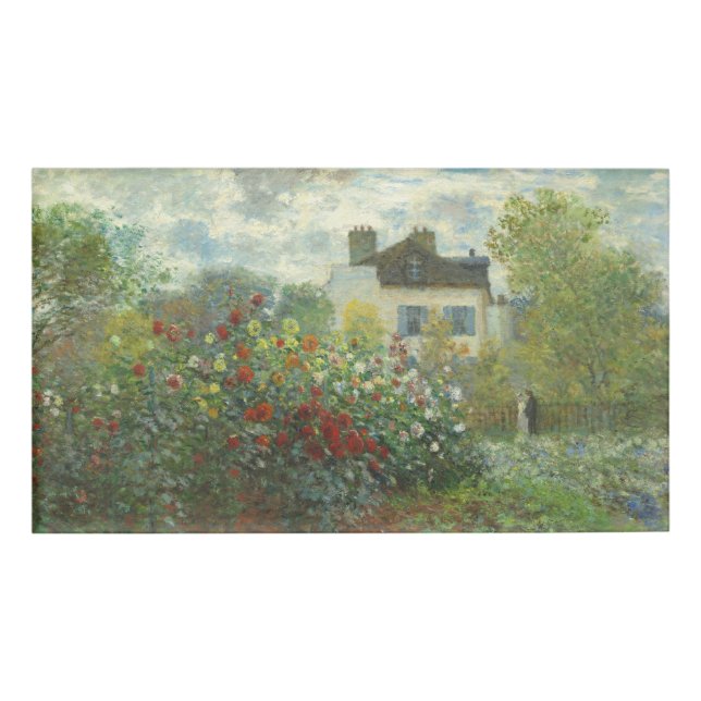 Badge D'identification Jardin des artistes de Monet dans Peinture d'Argen (Devant)
