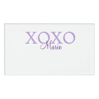 Jour de la Saint Valentin Xoxo ajouter nom pastel 