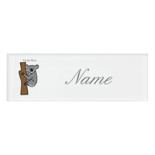 Badge D'identification Koala Bear Escalade Tree Thunder_Cove