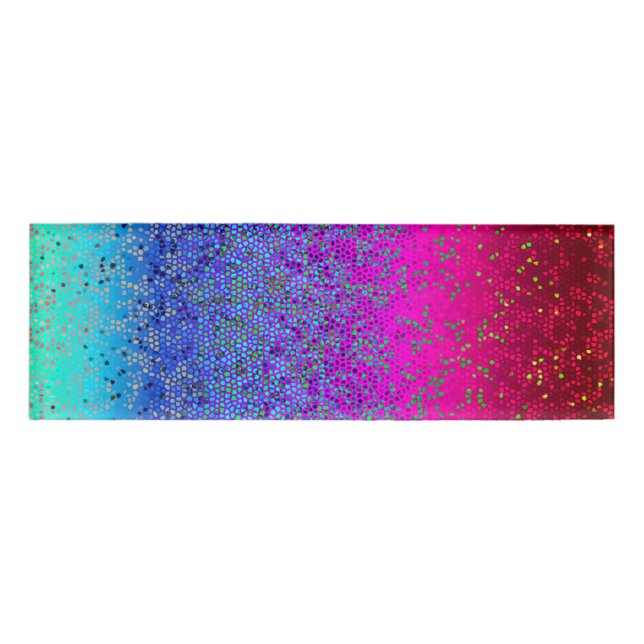 Badge D'identification La poussière d'étoile nommée de parties (Devant)