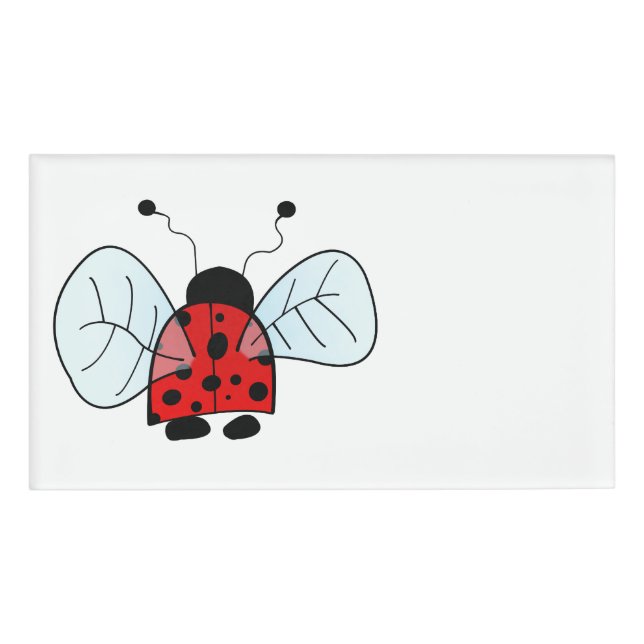 Badge D'identification Ladybird (Devant)