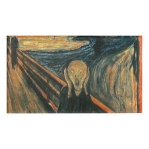 Badge D'identification Le cri Edvard Munch Art Expressionniste Moderne