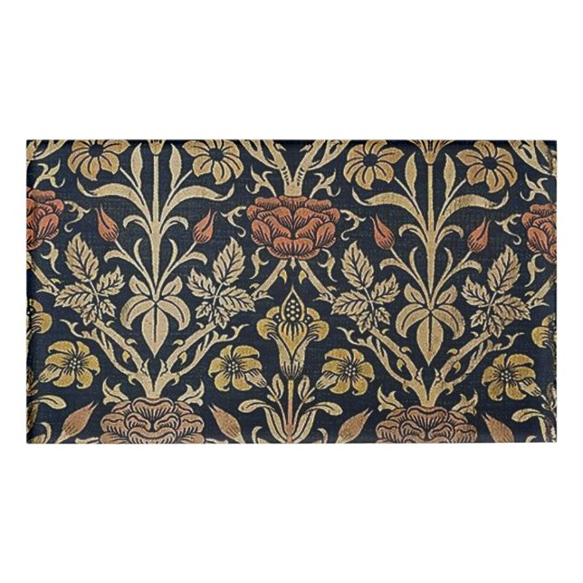 Badge D'identification Le nouveau d'art, motif d'époque de belle, cru, (Devant)