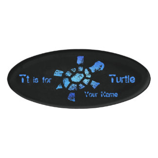 Badge D'identification Le TTT est pour la tortue