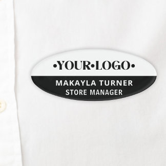 Badge D'identification Logo employé personnalisé