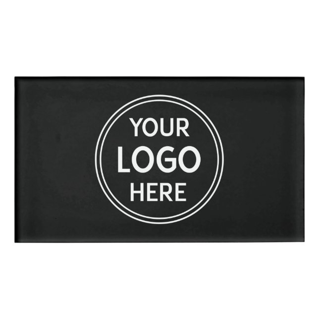 Badge D'identification Logo Marque sur Mesure pour Votre (Devant)