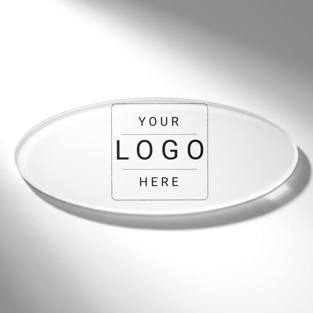 Badge D'identification Logo personnalisé (Devant)