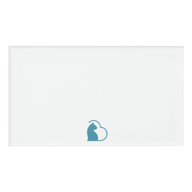 Badge D'identification lovecat nametag (Devant)