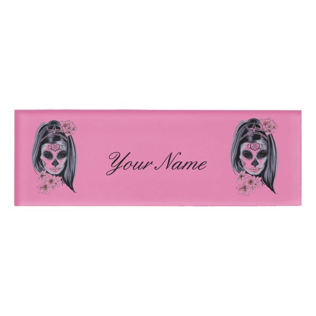 Badge D'identification Mardi Gras Masque Thunder_Cove (Devant)