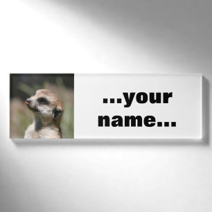 Badge D'identification Meerkat 014