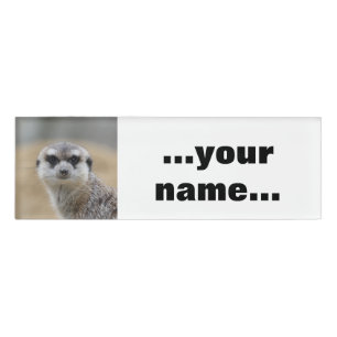 Badge D'identification Meerkat 022