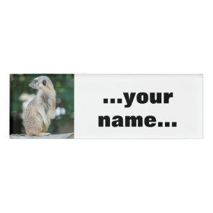 Badge D'identification Meerkat 025