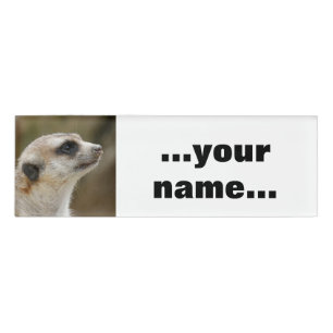 Badge D'identification Meerkat 028
