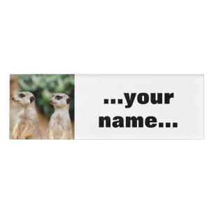 Badge D'identification Meerkat 030