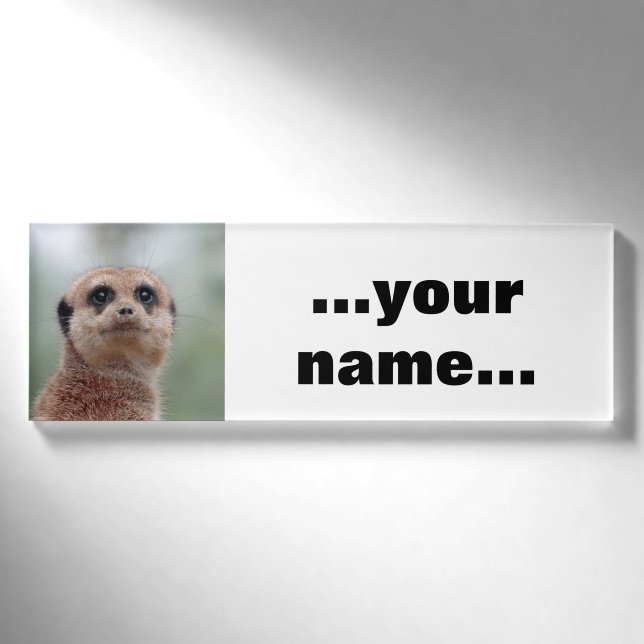Badge D'identification Meerkat 036 (Devant)