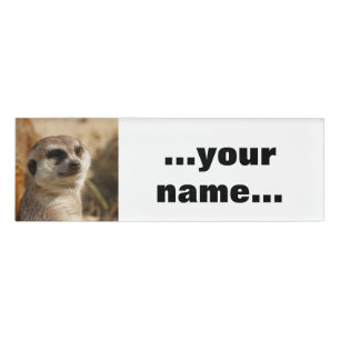 Badge D'identification Meerkat 041