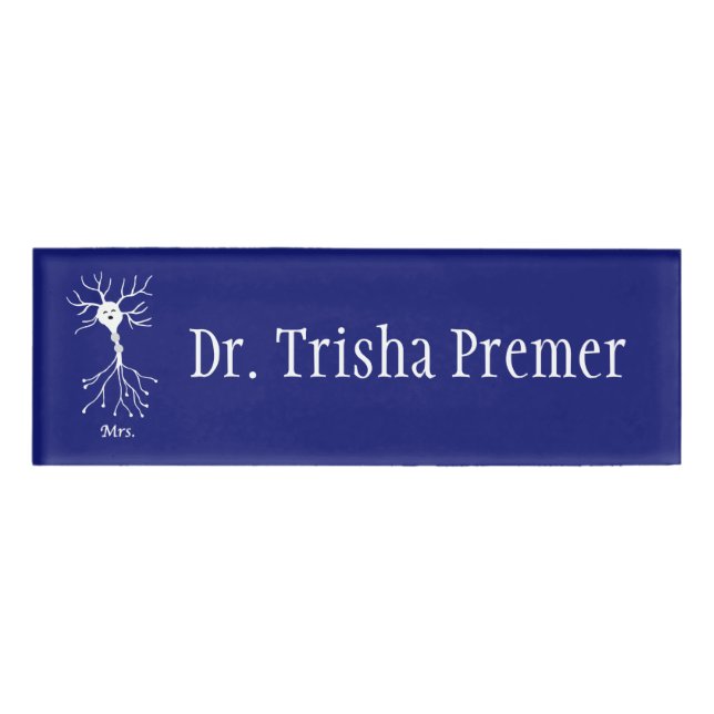 Badge D'identification Mme Neuron (Devant)