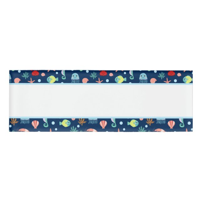 Badge D'identification Monde marin (Devant)