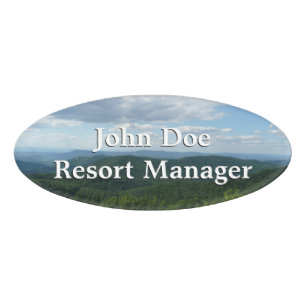 Badge D'identification Montagnes des Appalaches I Shenandoah