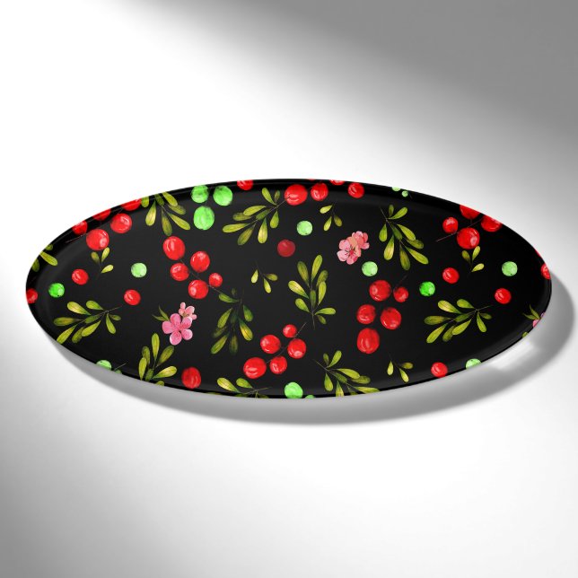 Badge D'identification Motif Berries (Devant)
